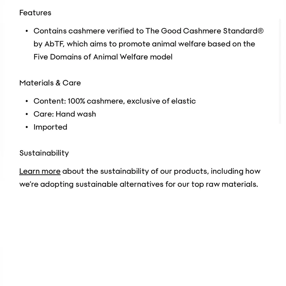 Aritzia 100% Cashmere Hat - Picture 4 of 9